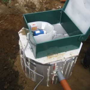 Монтаж септика BioDeka-10 П-800