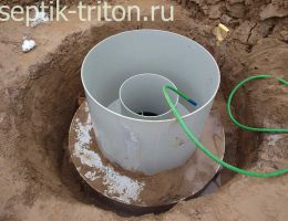 Монтаж Евролос БИО 8+ зимой
