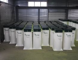 Монтаж септика BioDeka-5 П-1300